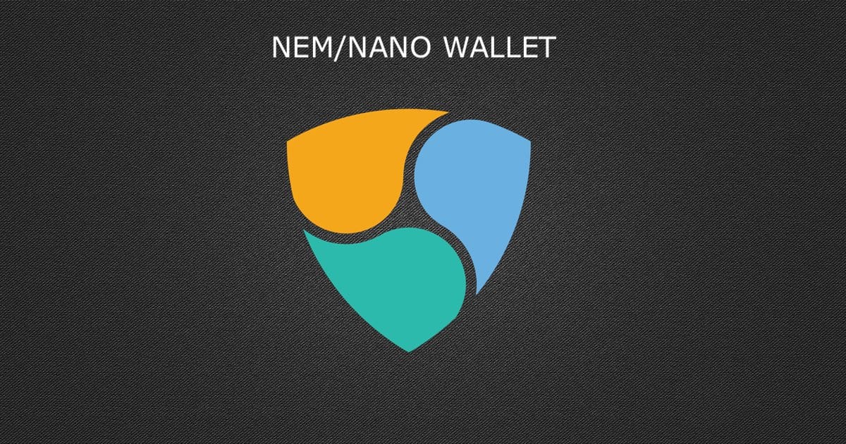¿Qué es NEM Nano Wallet?